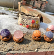 3.5CM Mini Cute Cookies Natural Crystal Carving