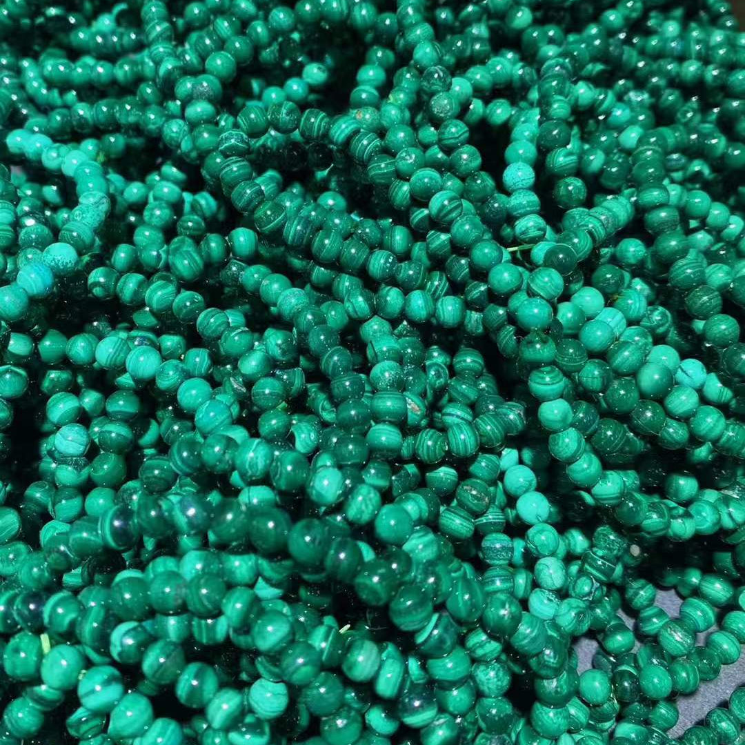 5mm Chryscolla Malachite Bracelets
