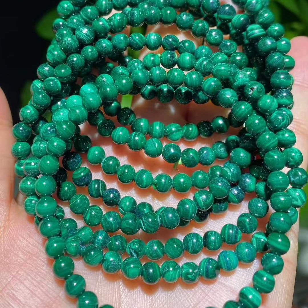5mm Chryscolla Malachite Bracelets