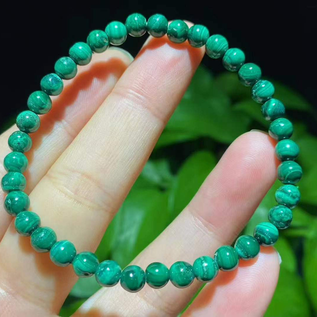 5mm Chryscolla Malachite Bracelets
