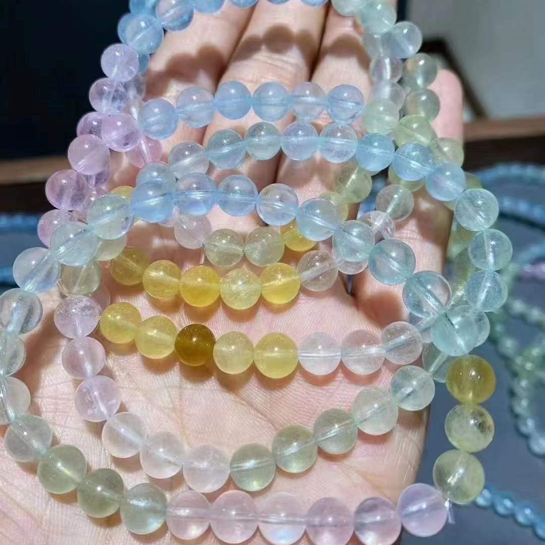 6.5mm High Quality Morganite Bracelets