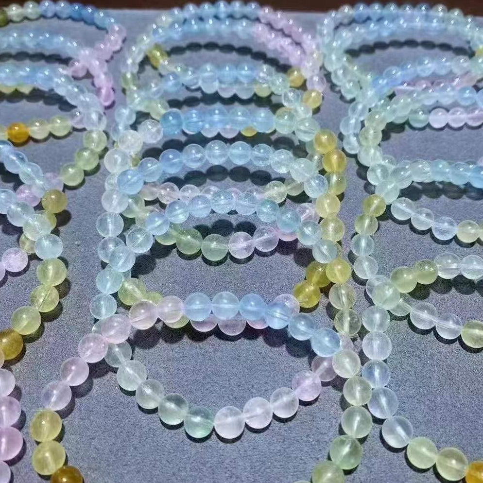 6.5mm High Quality Morganite Bracelets