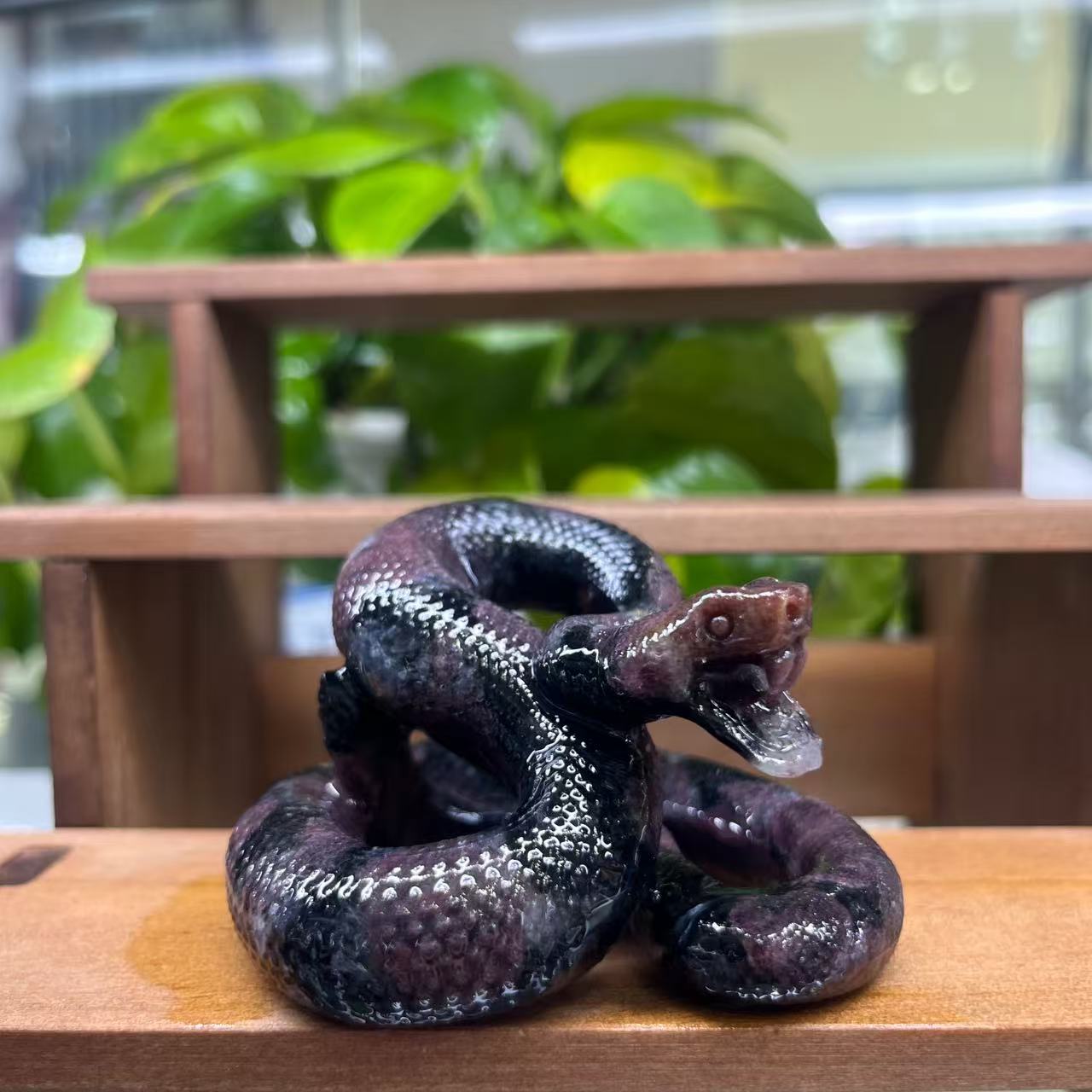 Coiling Snake Carving Table Decor Gift Wholesale