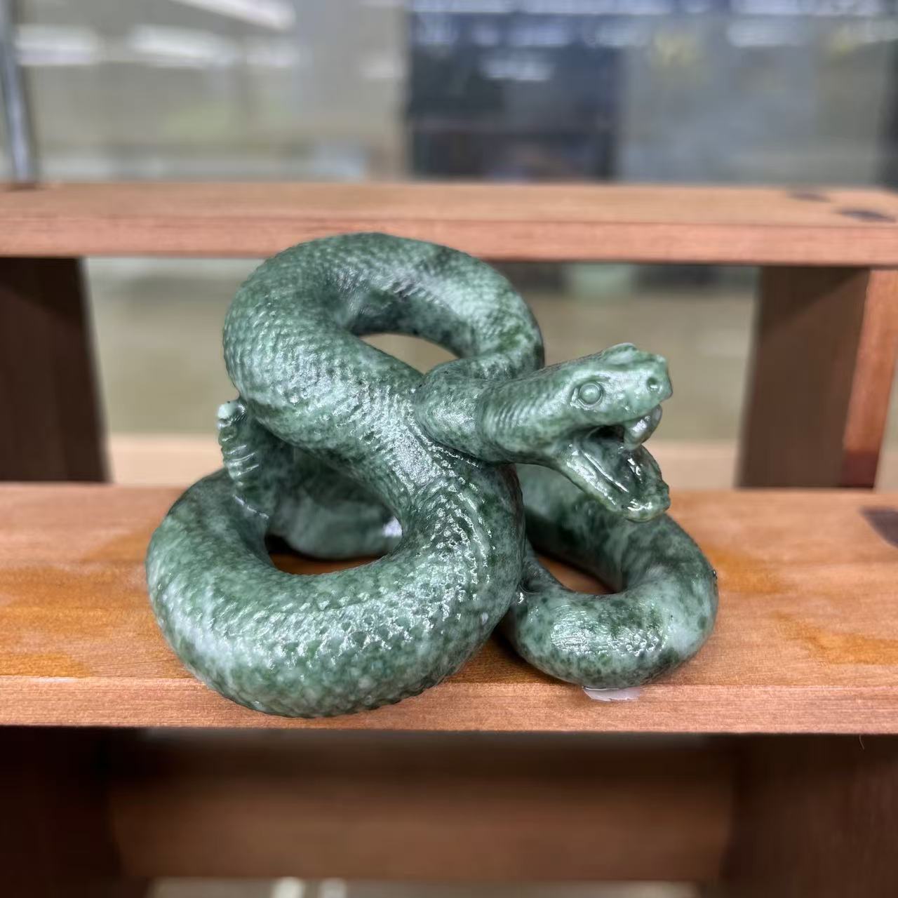 Coiling Snake Carving Table Decor Gift Wholesale