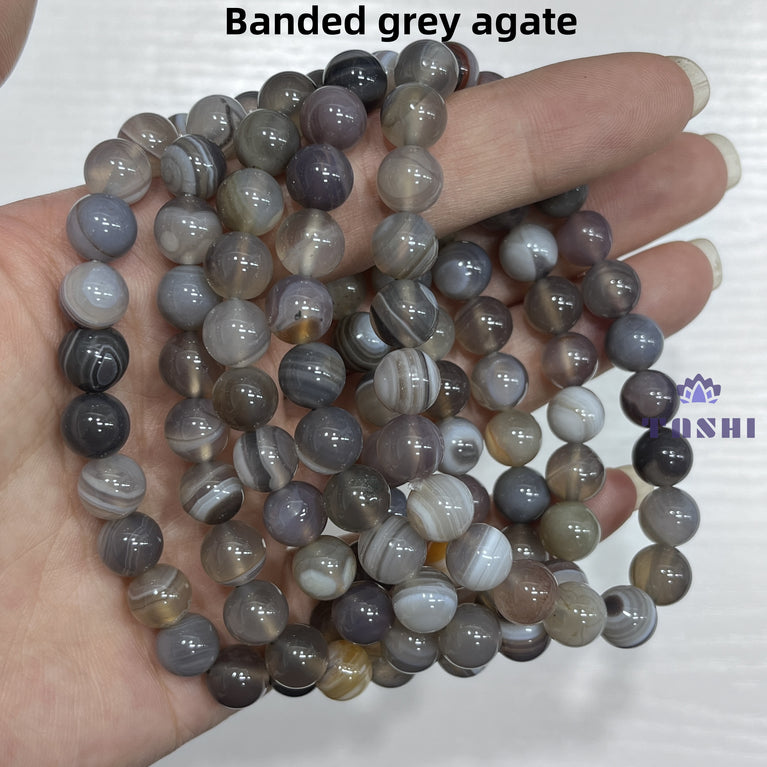 8MM 3$ Bracelets Group Natural Crystal Jewelry