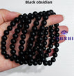 8MM 1$ Bracelets Group Natural Crystal