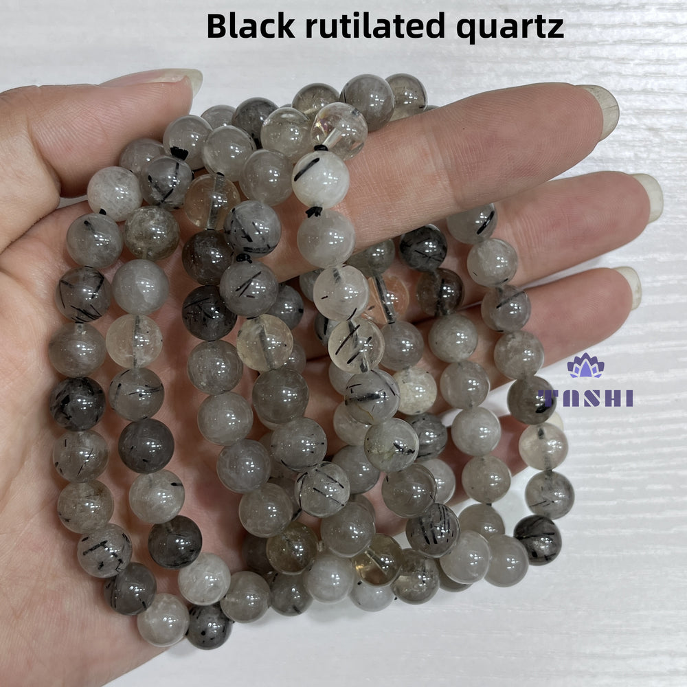 8MM 1.5$ Bracelets Group Natural Crystal