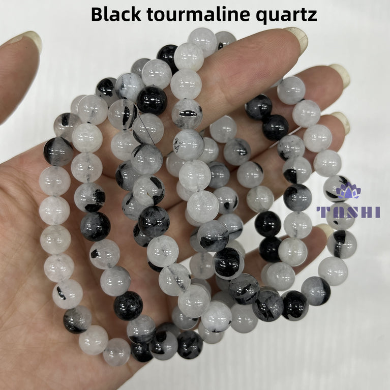 8MM 3$ Bracelets Group Natural Crystal Jewelry