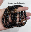 8MM 1$ Bracelets Group Natural Crystal