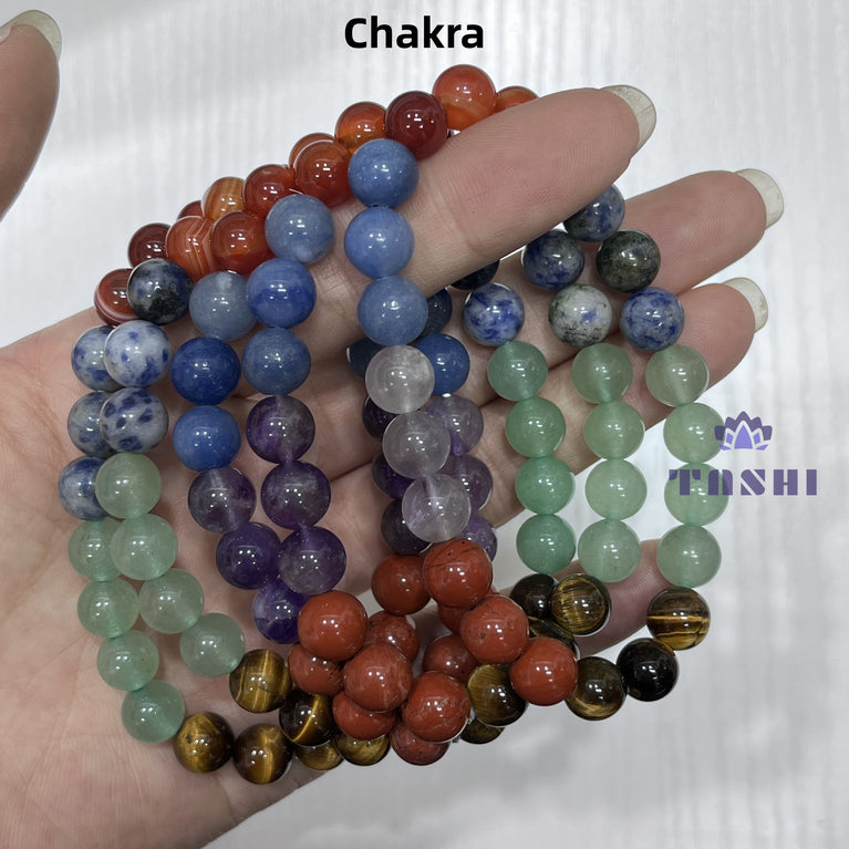 8MM 3$ Bracelets Group Natural Crystal Jewelry