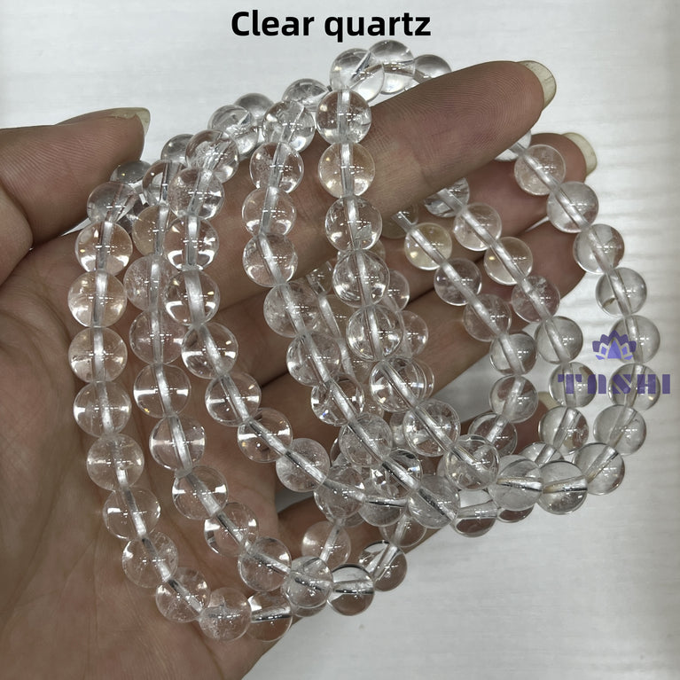 8MM 3$ Bracelets Group Natural Crystal Jewelry