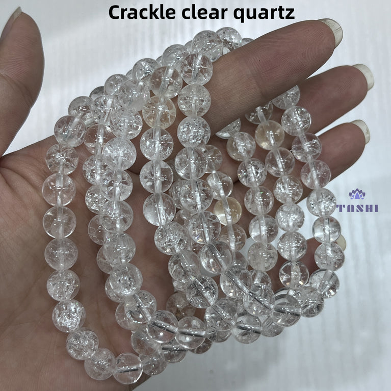 8MM 3$ Bracelets Group Natural Crystal Jewelry