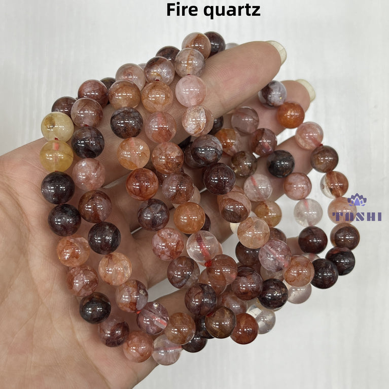 8MM 3$ Bracelets Group Natural Crystal Jewelry