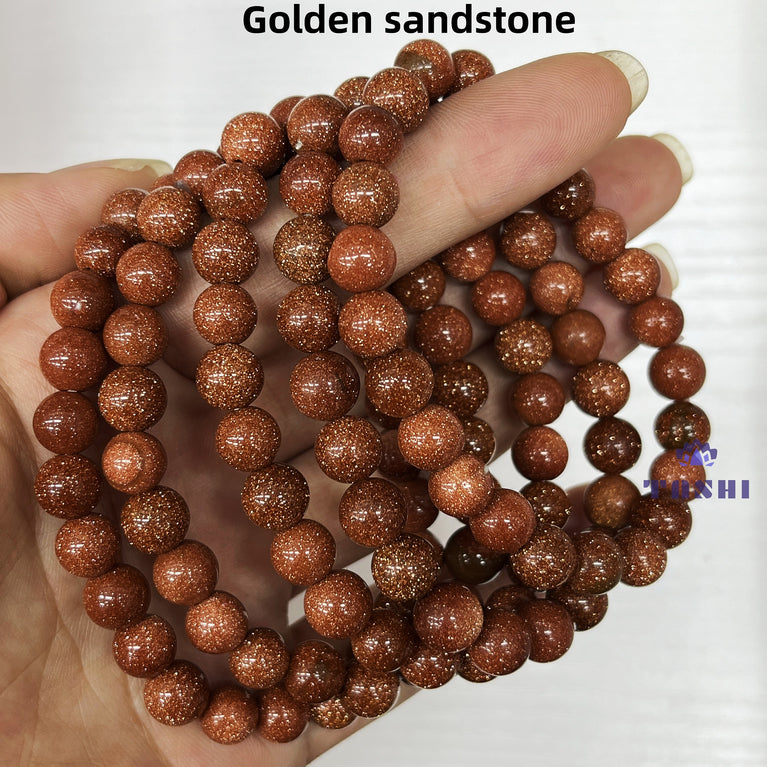 8MM 1$ Bracelets Group Natural Crystal