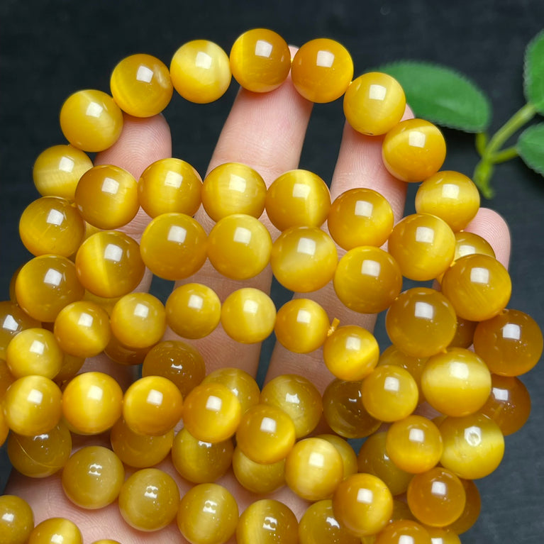 Natural High Quality Golden Tiger Eye Bracelet