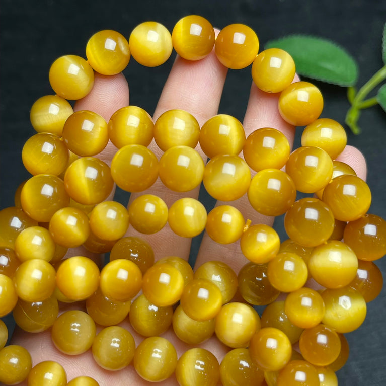 Natural High Quality Golden Tiger Eye Bracelet