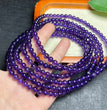 Natural High Quality Deep Amethyst 3-Twist Bracelets