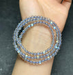 Natural High Quality Labradorite Grey Moonstone 3-Twist Bracelets