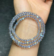 Natural High Quality Labradorite Grey Moonstone 3-Twist Bracelets