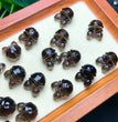 Natural Icy Obsidian Jiggle Bell Jewelry Charms Beads Pendants