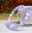 Purple Selenite Strong Cat Eye Flash Bracelets