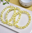 Yellow Selenite Strong Cat Eye Flash Bracelets