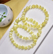 Yellow Selenite Strong Cat Eye Flash Bracelets