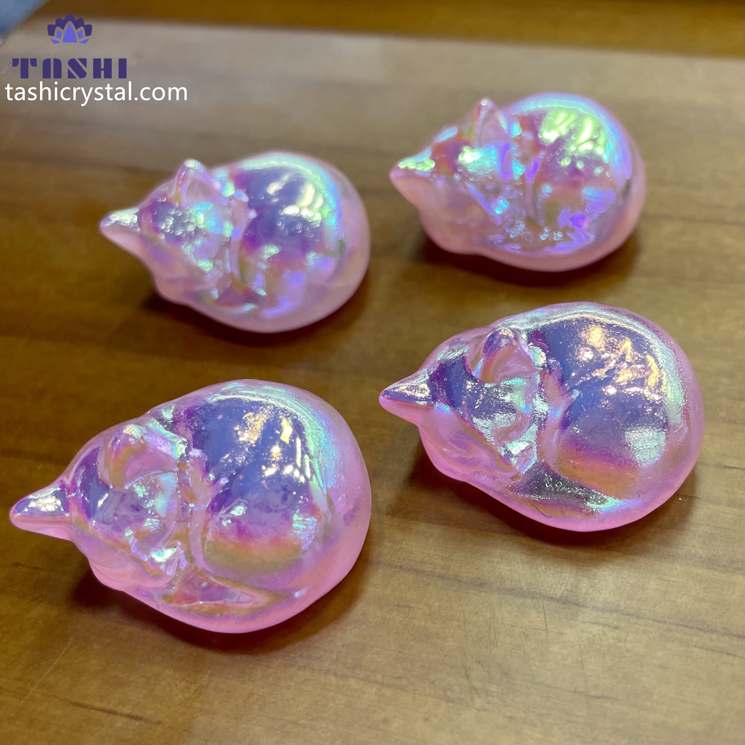 3CM Sleeping Cat Mini Carving Decor Wholesale