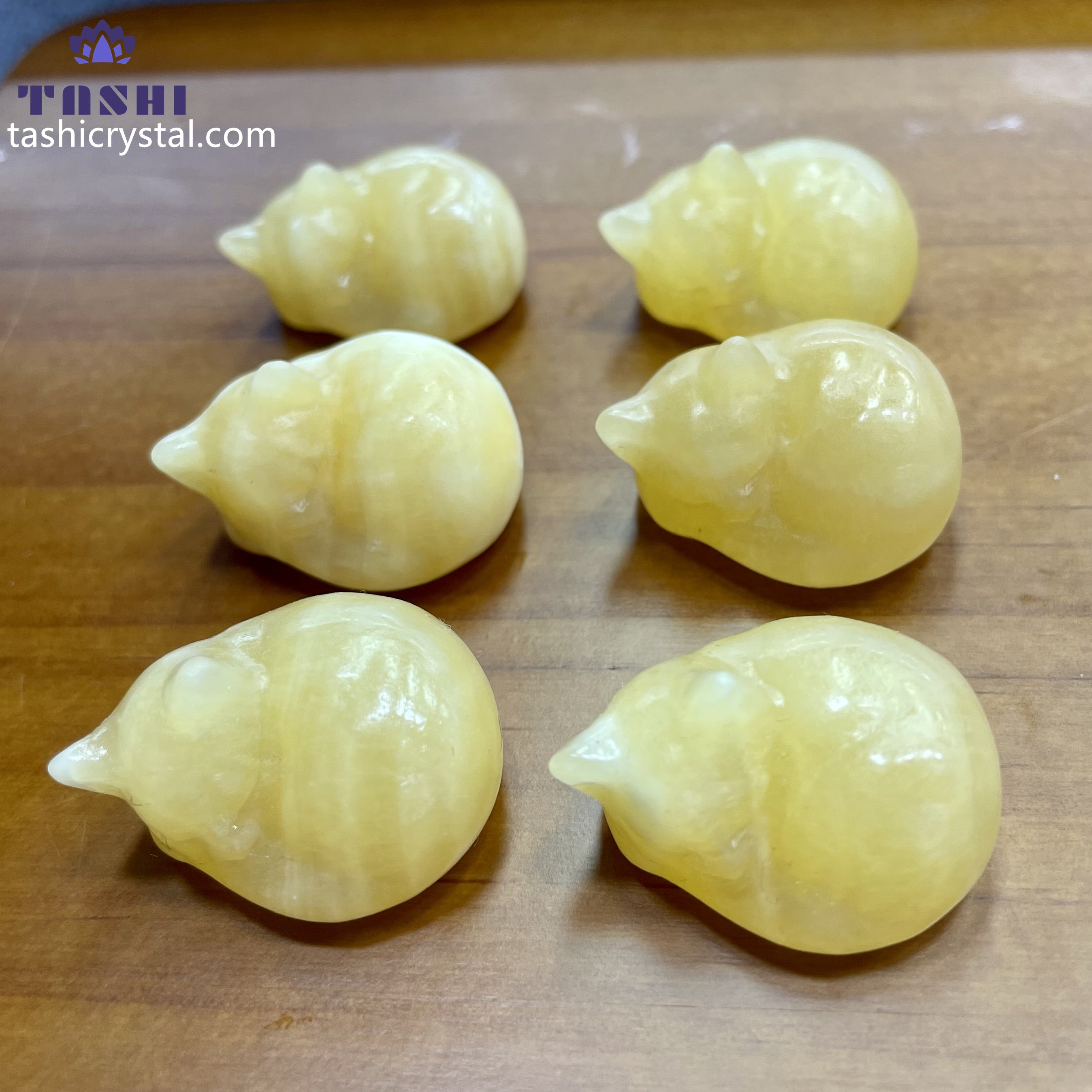 3CM Sleeping Cat Mini Carving Decor Wholesale