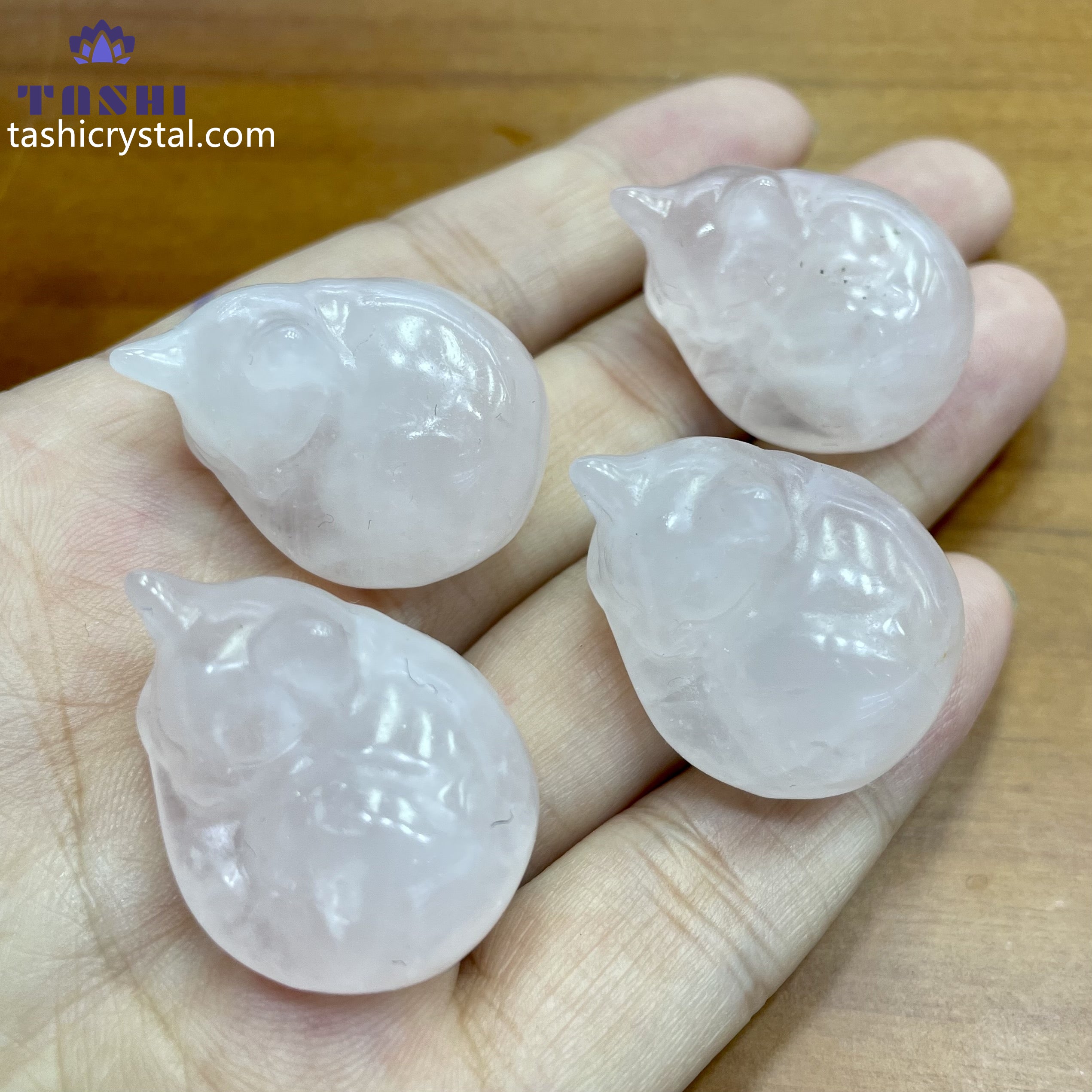 3CM Sleeping Cat Mini Carving Decor Wholesale