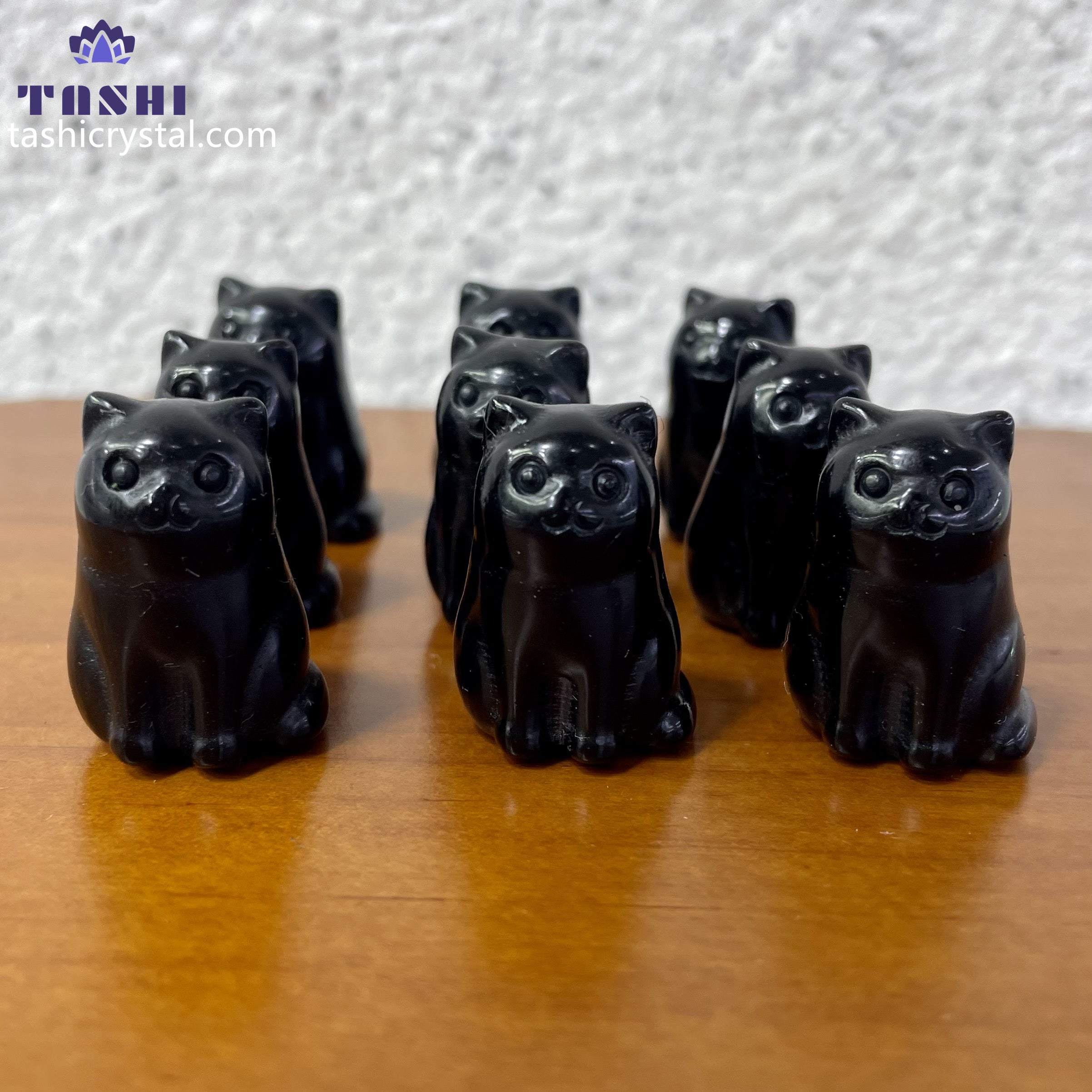 3CM Fat Cat Mini Carving Gift Decor Wholesale