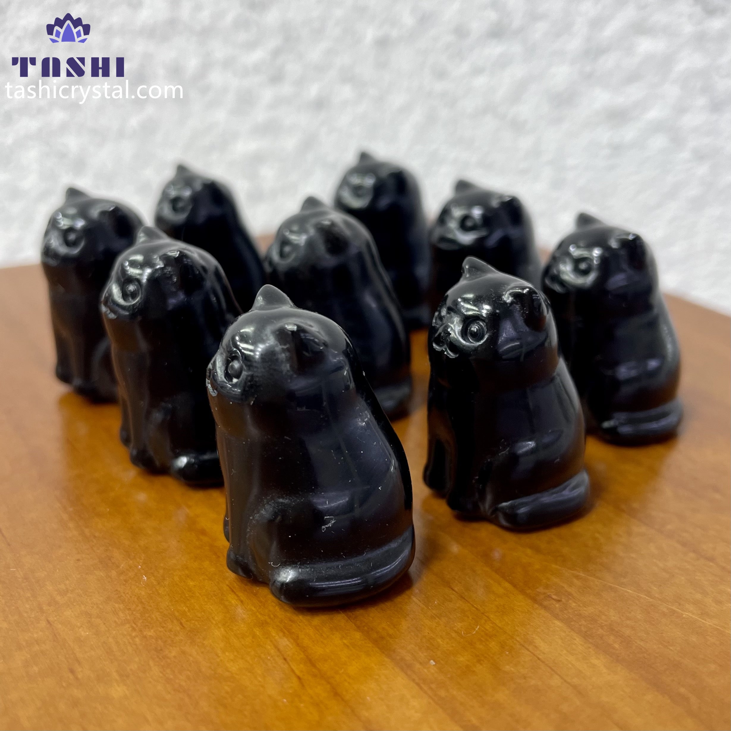 3CM Fat Cat Mini Carving Gift Decor Wholesale