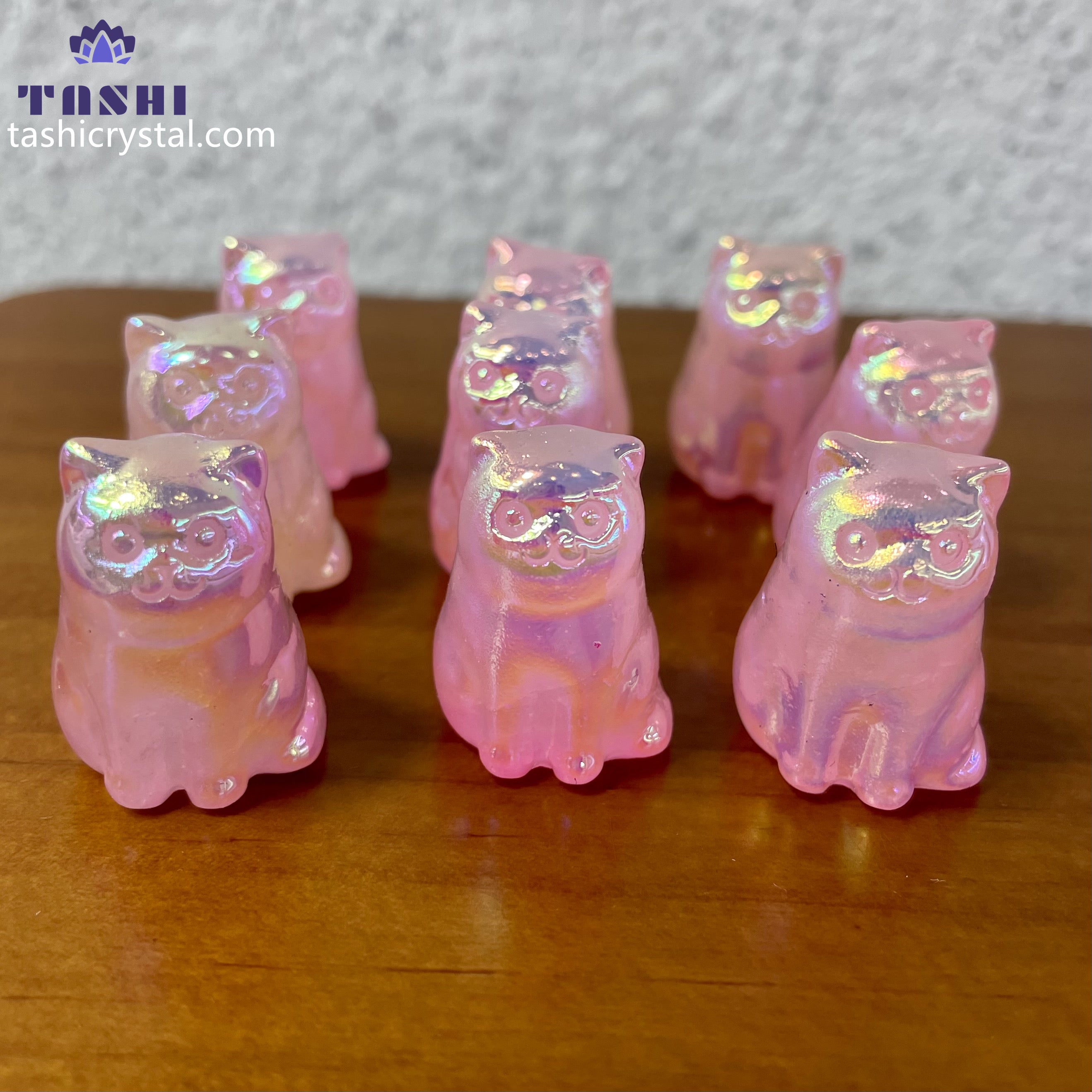 3CM Fat Cat Mini Carving Gift Decor Wholesale