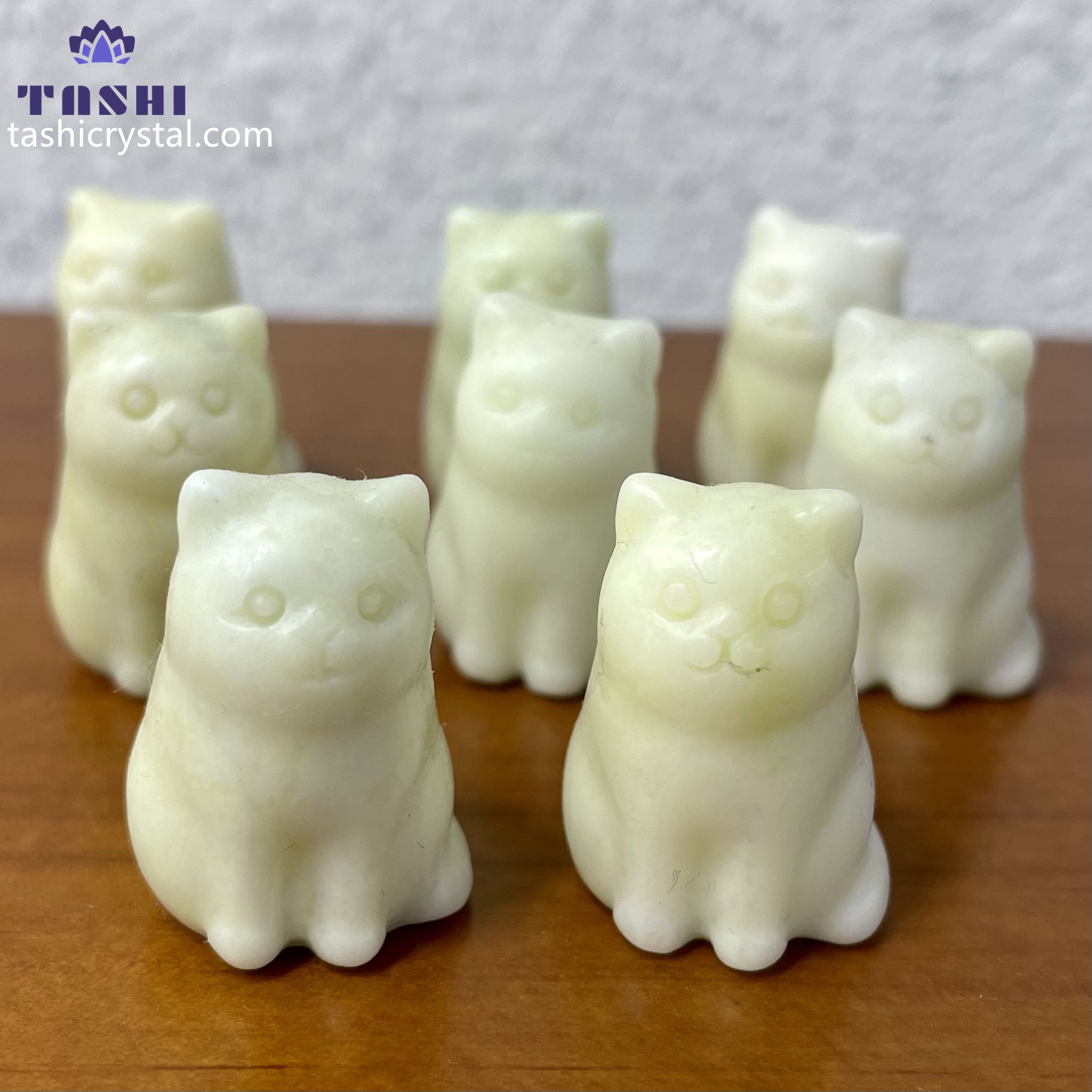 3CM Fat Cat Mini Carving Gift Decor Wholesale