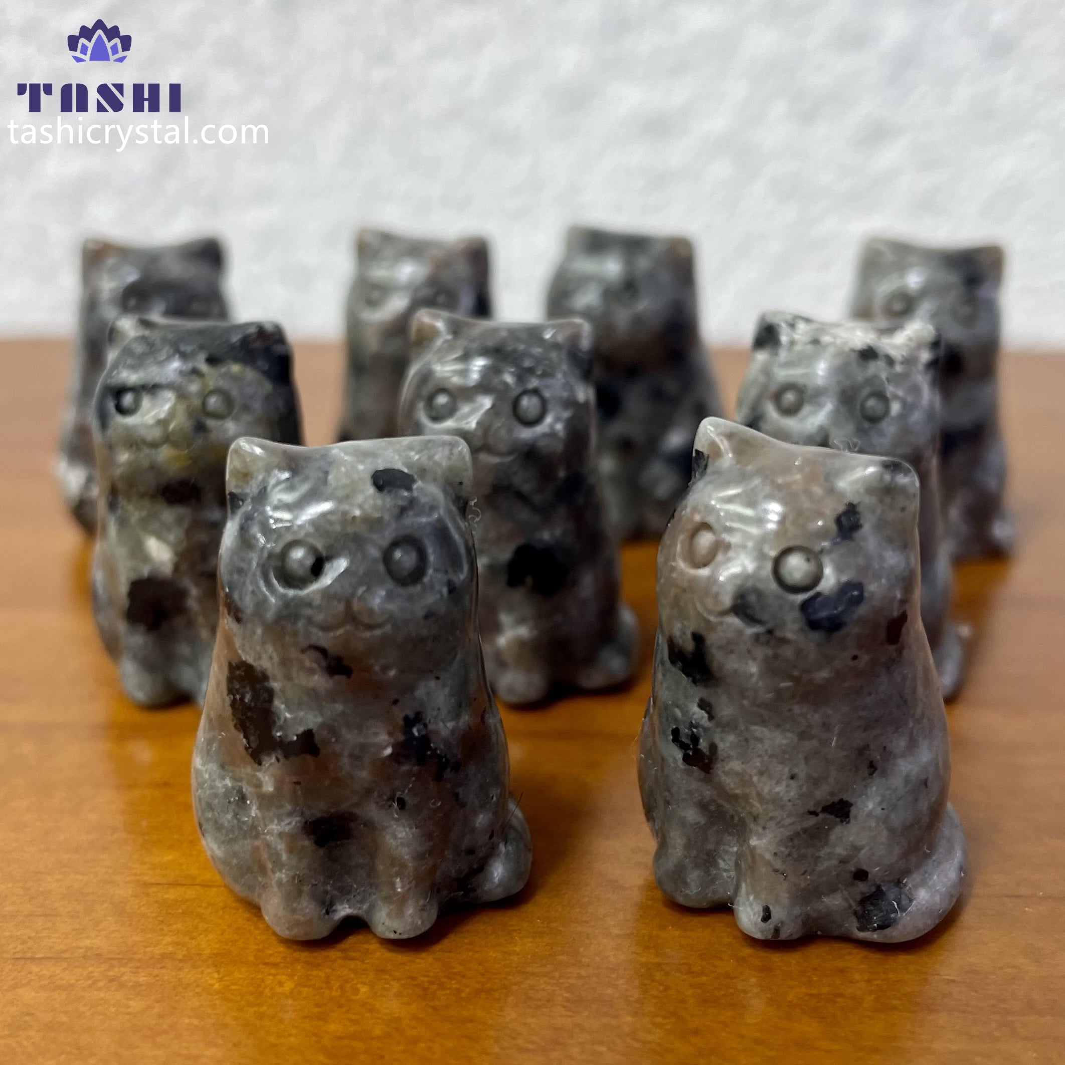 3CM Fat Cat Mini Carving Gift Decor Wholesale