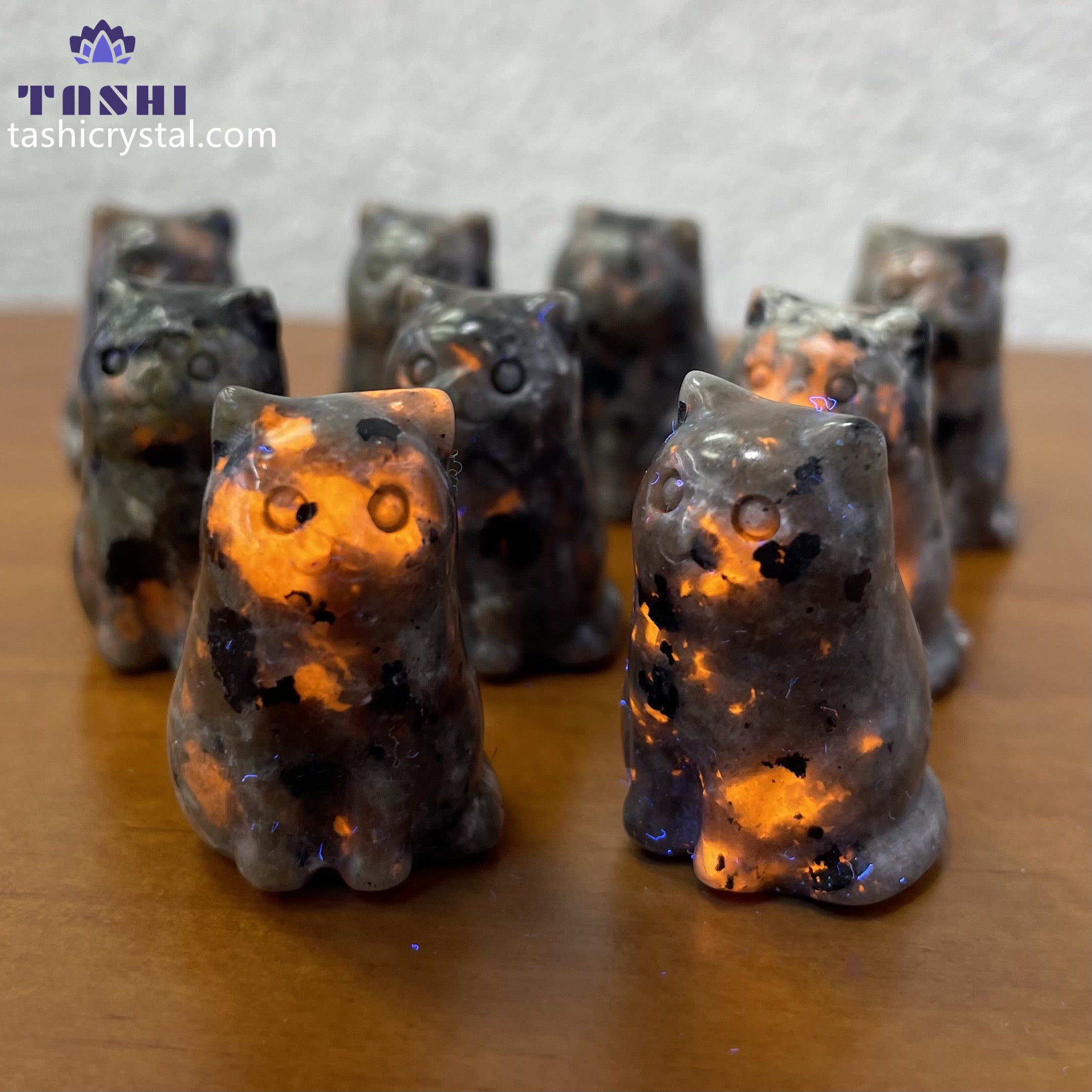 3CM Fat Cat Mini Carving Gift Decor Wholesale