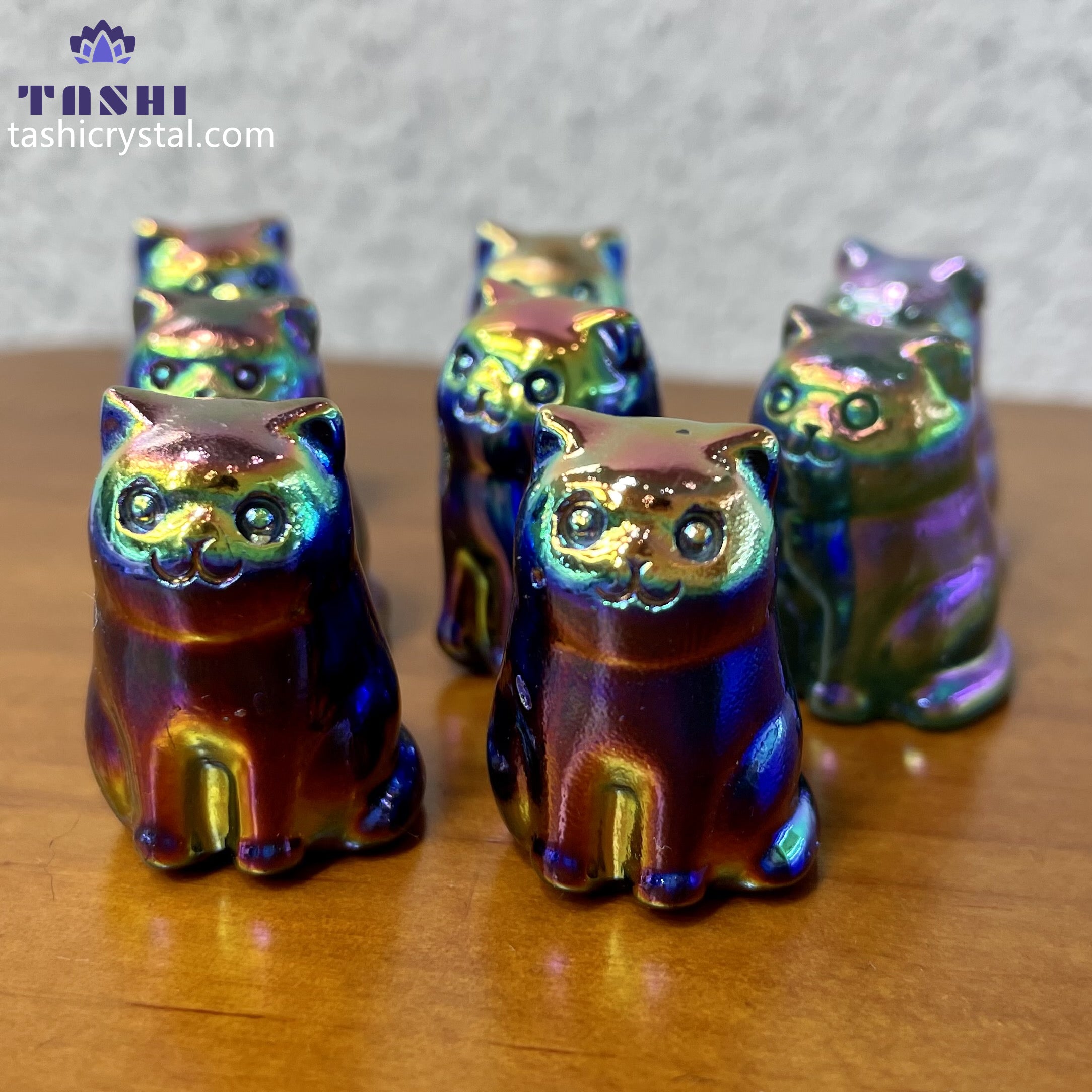 3CM Fat Cat Mini Carving Gift Decor Wholesale