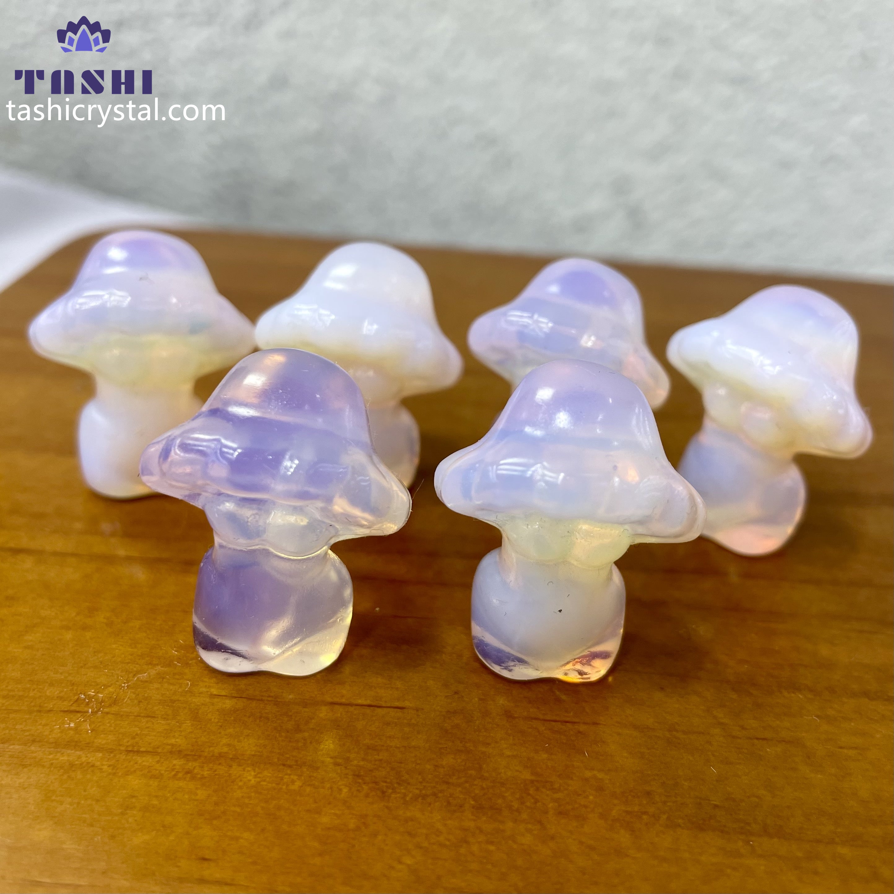 3CM Mushroom Lady Mini Carving Gift Decor Wholesale