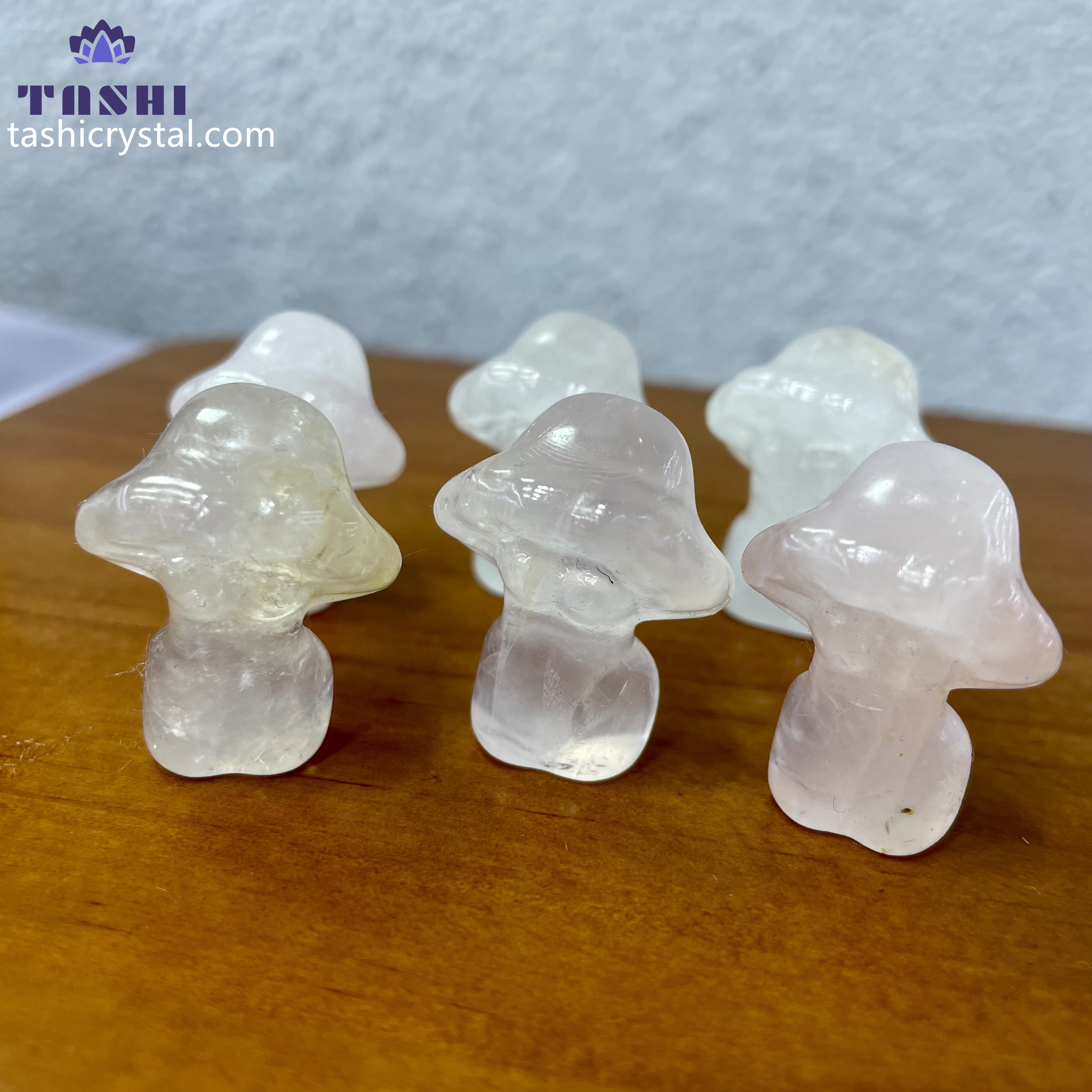 3CM Mushroom Lady Mini Carving Gift Decor Wholesale