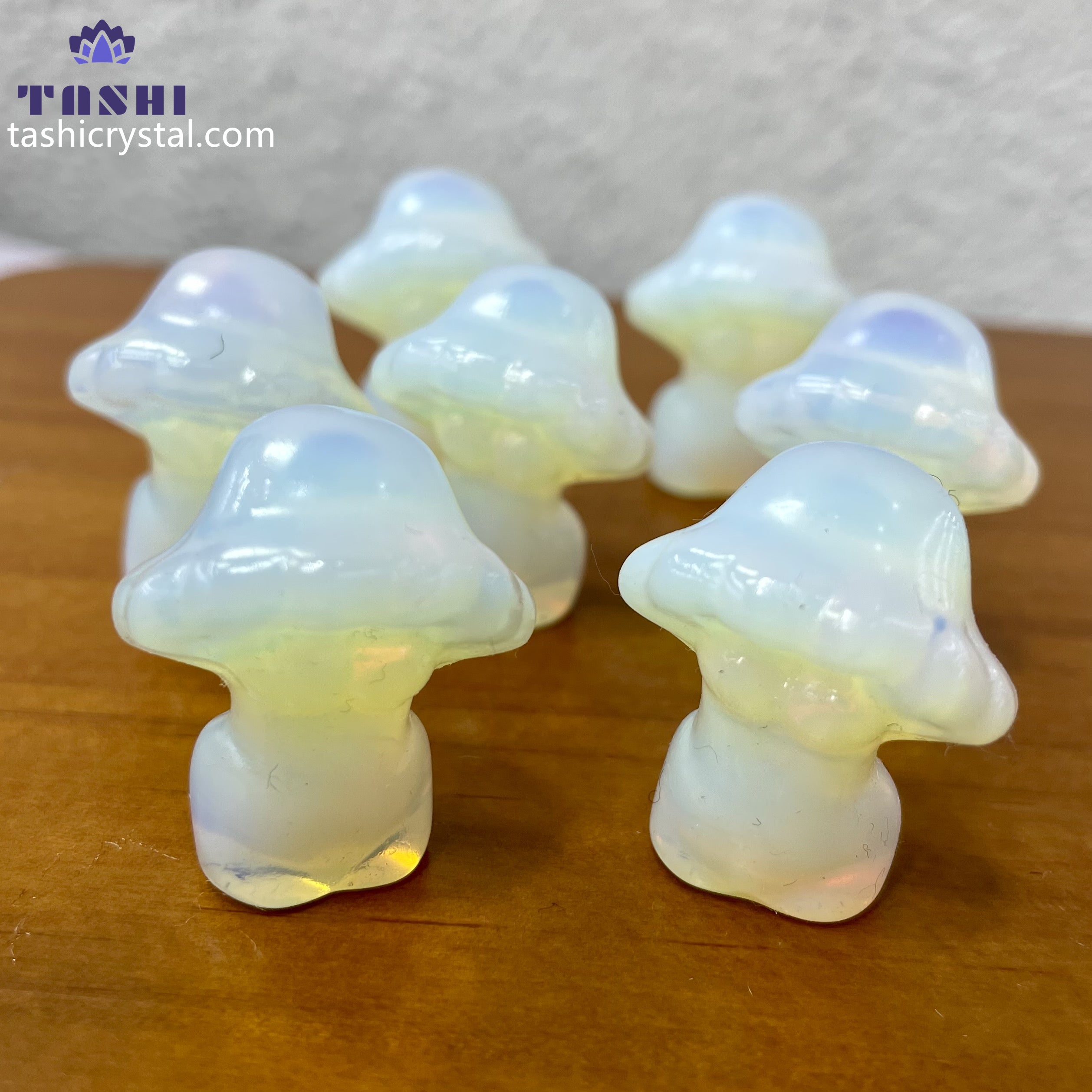 3CM Mushroom Lady Mini Carving Gift Decor Wholesale