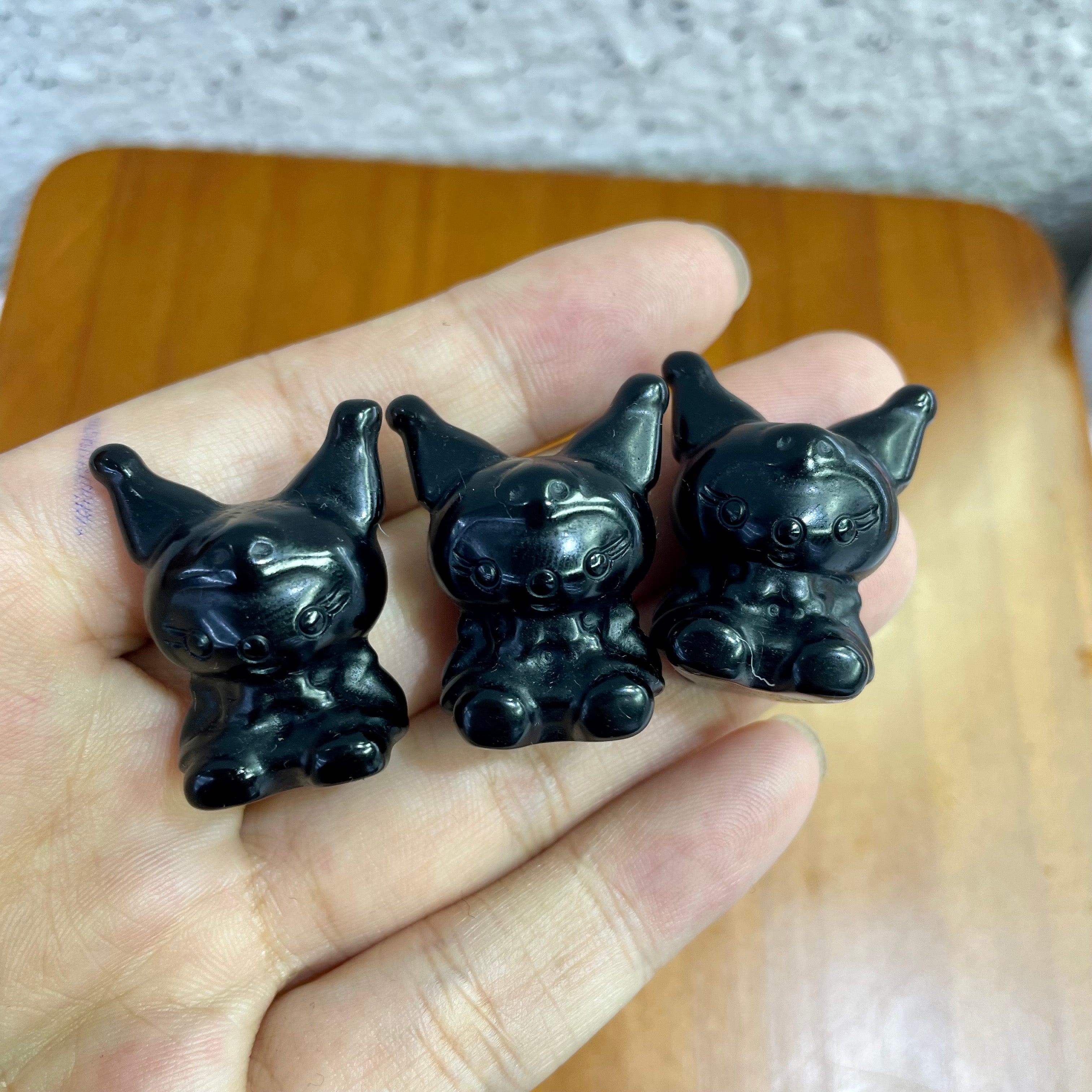 3CM Kuromi Mini Carving Gift Decor Wholesale