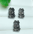 Natural Silver Sheen Obsidian Dragon Jewelry Charms Beads Pendants