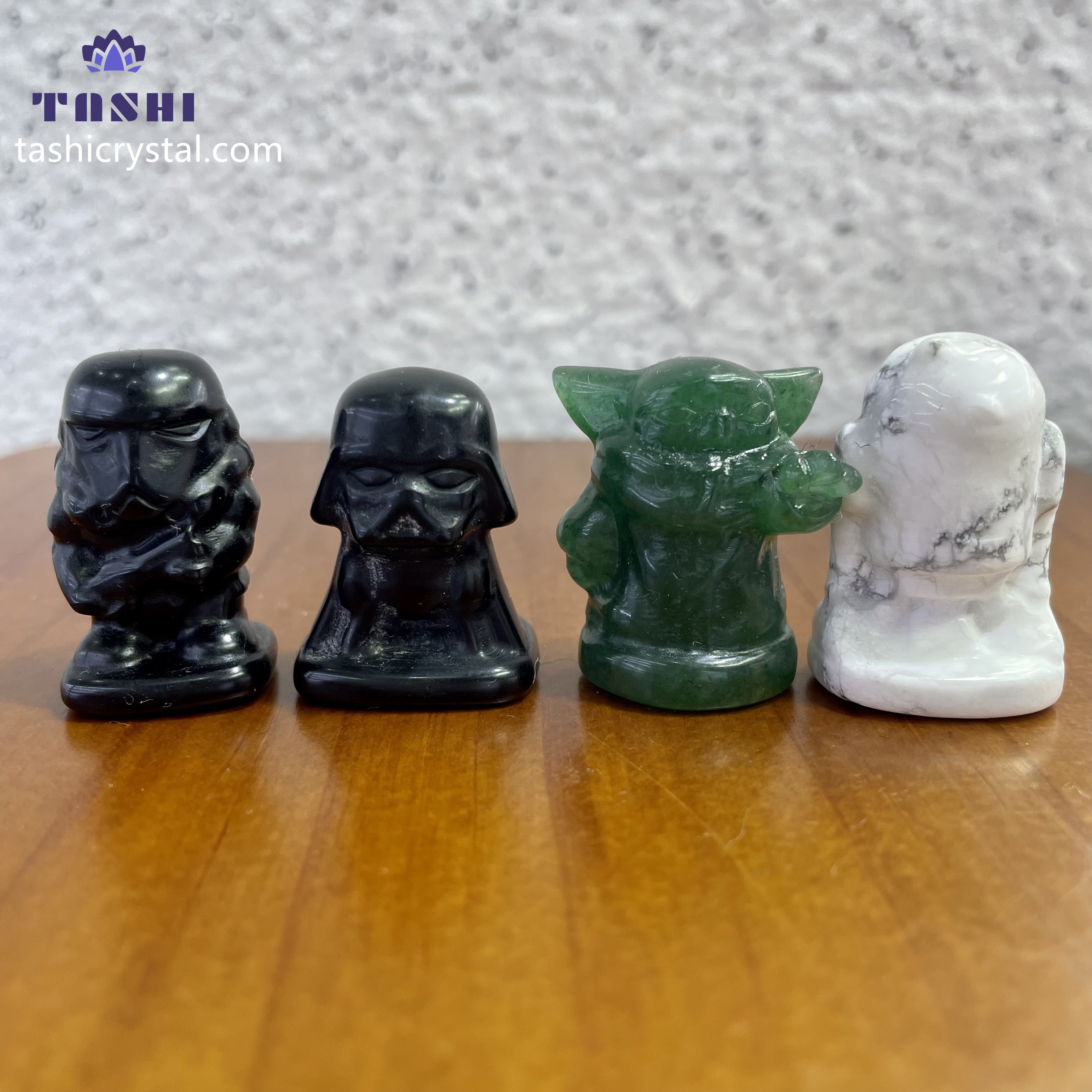 3CM Star Wars Characters Mini Carving Gift Decor Wholesale
