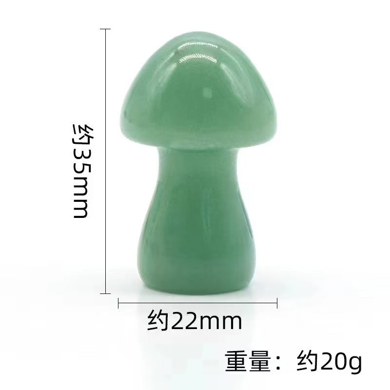 3.5CM Mini Mushroom Carving