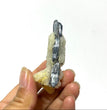 Natural Quartz Wrapped Stibnite Specimen