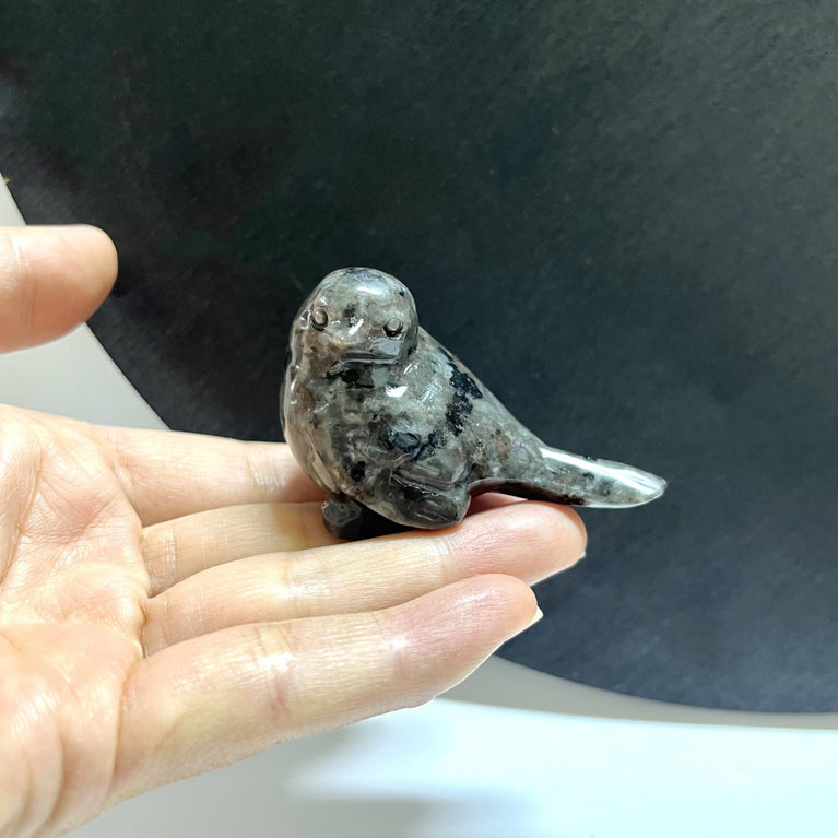 Natural Stone Bird Carving