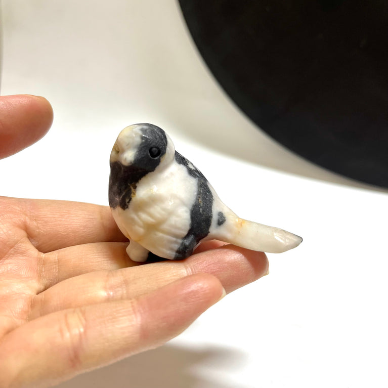 Natural Stone Bird Carving