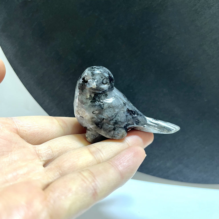 Natural Stone Bird Carving