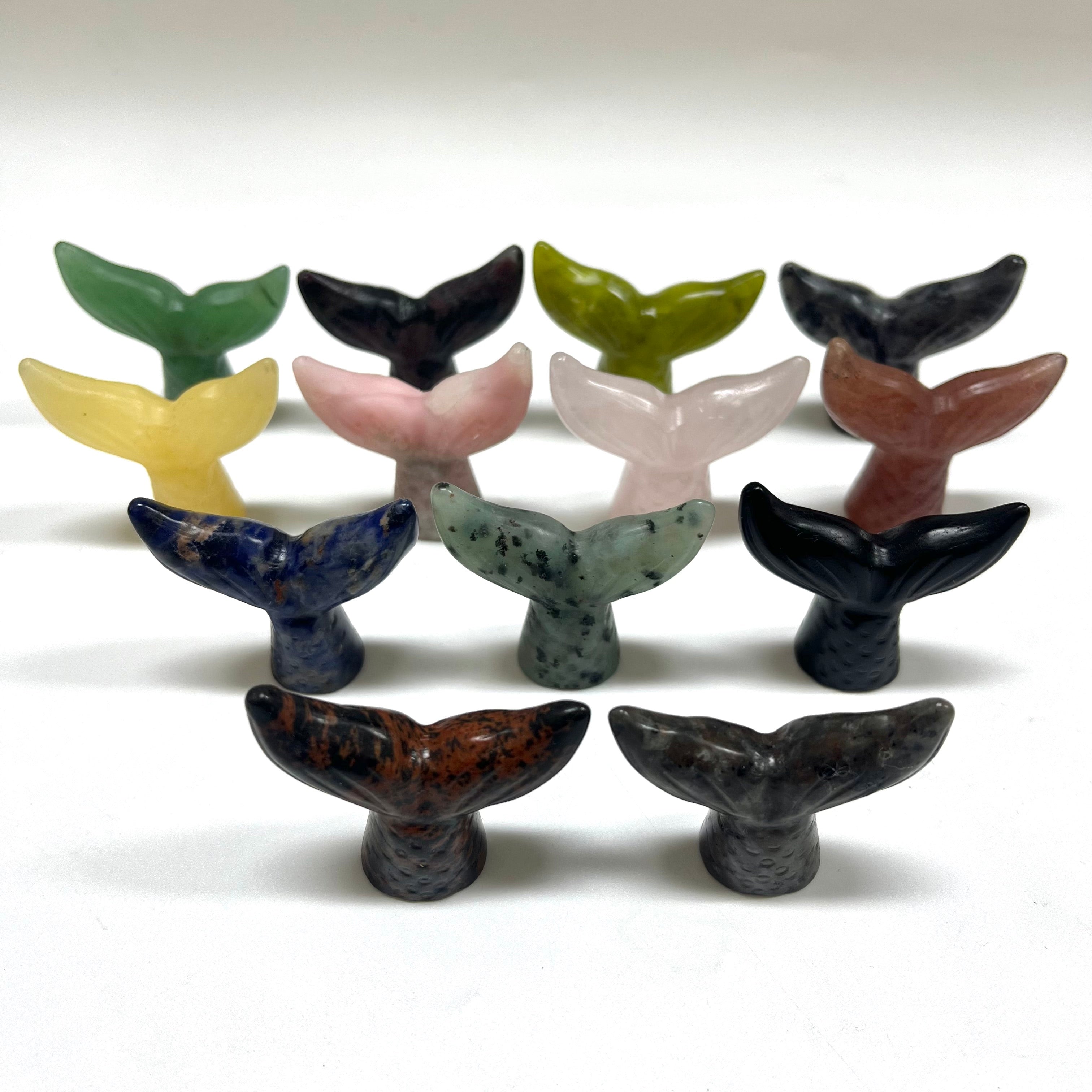 4CM Mini Mermaid Tail Carving