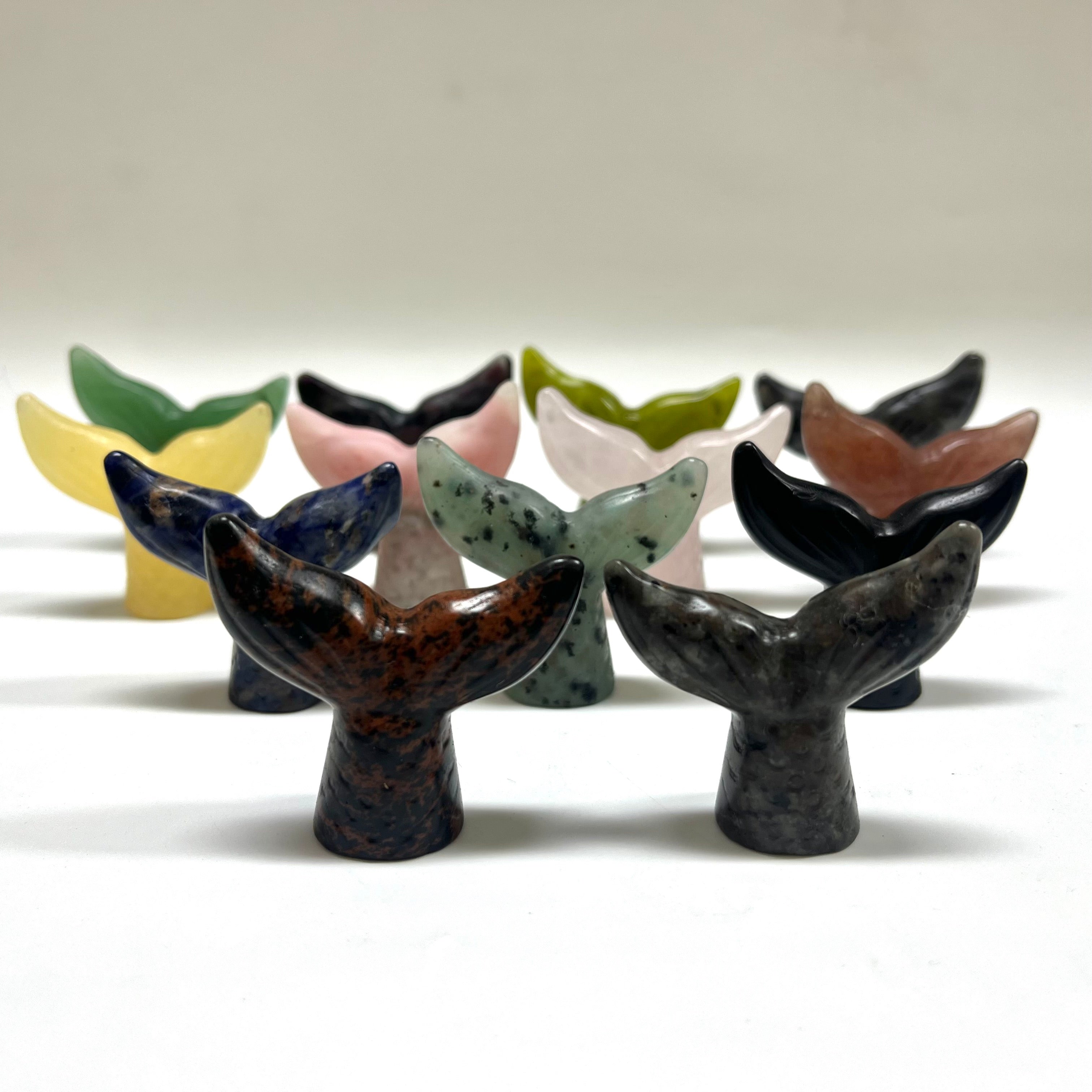 4CM Mini Mermaid Tail Carving